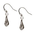 Adrienne Vittadini Pearl Drop Earrings