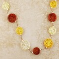 Mystery Islands Synthetic Amber Necklace (USA)