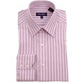 Sean John Men's Textured Wide Stripe Woven Dress Shirt