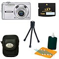 Olympus 8MP Silver Digital Camera with Bonus Kit