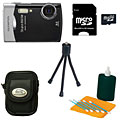Olympus Stylus 850 SW 8MP Black Digital Camera with Bonus Kit