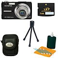 Olympus FE-350 8MP Black Digital Camera Kit