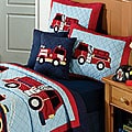 Fire Truck Children's Quilt Set