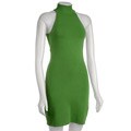 Sele Women's Sleeveless Mock Turtleneck Dress