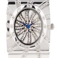 Croton Women's 23k White Goldplated Diamond Watch