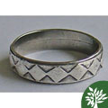 Sterling Silver 'Standard of Ur' Ring (Israel)