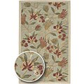 Hand-tufted Botanica Wool Rug (2'6 x 8')