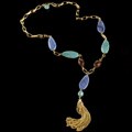 M. Haskell Colored Teardrop Necklace