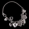 M. Haskell Multi Heart Charm Necklace