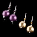 M. Haskell Purple and Pink Plastic Earrings Set