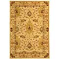 Hand-spun Oushak Wool Rug (4' x 6')