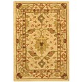 Hand-spun Oushak Wool Rug (2' x 3')