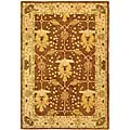 Oushak Hand-spun Wool Rug (9'6 x 13'6)