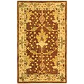 Oushak Hand-spun Wool Rug (3' x 5')