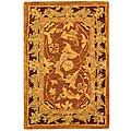 Hand-woven Old World Wool Rug (2' x 3')