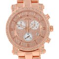 Aqua Master Rose Goldtone 1.75ct Diamond Watch