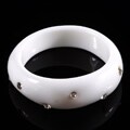 R.J. Graziano White and Crystal Sparkle Bracelet