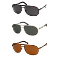 Carrera Men's Metal Polarized Aviator Sunglasses