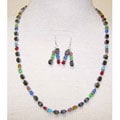 Magnetic 'Confetti' Necklace and Earring Set (Colombia)