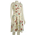 Karin Stevens Women's Ruched Empire Waist Dress
