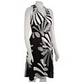 Karin Stevens Women's Printed Halter Dress