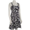 Karin Stevens Women's Piped Printed Sundress