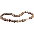 Cultured Freshwater Brown Pearl Necklace (11-12 mm)