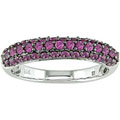 10k White Gold Ruby Ring