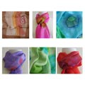 Hand-dyed Silk Scarf (India)