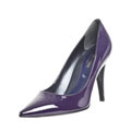 Sergio Rossi Women's Purple Patent Leather Pumps
