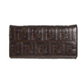 Fendi Women's Leather Logo Dark Brown Continental Wallet