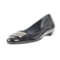 Sergio Rossi Women's Black Patent Leather Flats