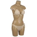 Bare Assets Lady Lux Stripe Halter Bikini