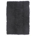 Super 2000-gram Greek Flokati Black Wool Rug (7' x 10')