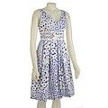 PS...Style Women's Sleeveless Ribbon Waist Dress
