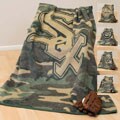 MLB Urban Camouflage Oversized Throw
