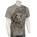 Rock N Roll Alliance Grey Angel Print T-shirt