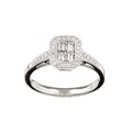 18k White Gold 5/8ct TDW Diamond Vintage Ring (G-H, SI1)