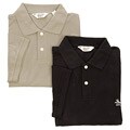 Original Penguin Men's Black/ Khaki 'The Daddy' Polo