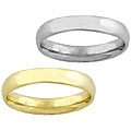 14k Gold 4-mm Comfort Fit Wedding Band
