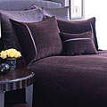 Soft Velvet Chocolate Duvet Cover Set