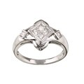 18k Gold 1/2ct TDW Diamond Milligrain Ring (H-I, SI-I)