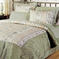 Rose Garden Comforter and Shams Set (King)