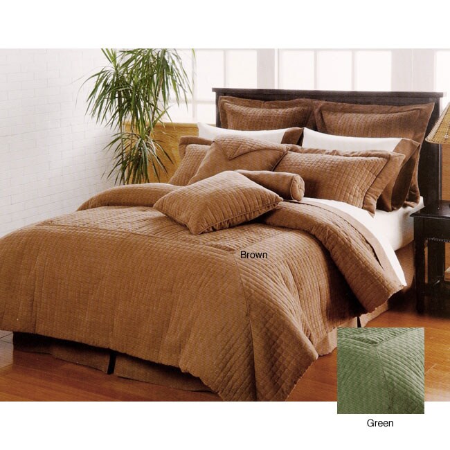 Connections Microsuede 9-piece Comforter Set