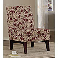 Francis Cranberry Swirl Chair