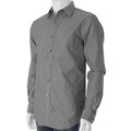 DKNY Men's Black/ White Dress Shirt