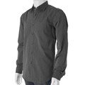DKNY Men's Black/ White Dress Shirt