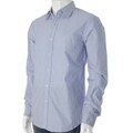 DKNY Men's Blue Stripe Dress Shirt
