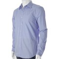 DKNY Men's Blue Stripe Dress Shirt