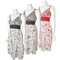 Cassee Collection Floral Print Strap Dress